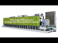 Εξοπλισμός επεξεργασίας υγρών απορριμμάτων, διαδικασία DTRO δύο σταδίων, σύστημα επεξεργασίας υγρών απορριμμάτων